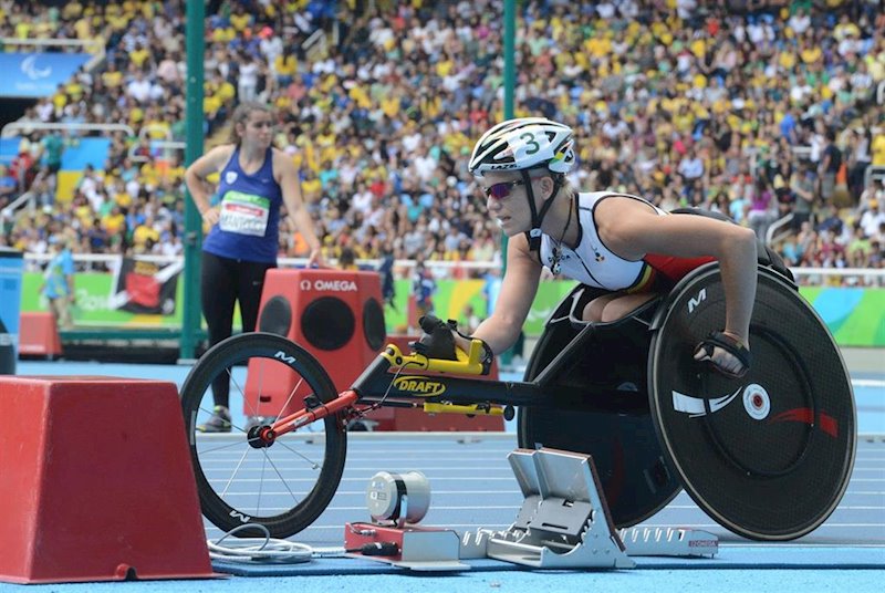 ep la belga marieke vervoort durante los juegos paralimpicos de rio de janeiro de 2016