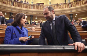ep la ministra de defensa y asuntos exteriores en funciones margarita robles y el ministro de