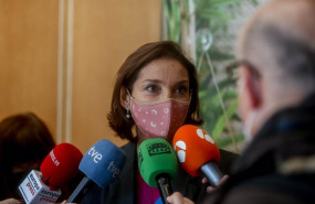 ep la ministra de industria comercio y turismo reyes maroto en la presentacion de la campana