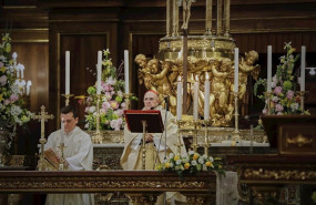 ep la solemne eucaristia en la colegiata de san isidro en honor al patron de madrid es oficiada por