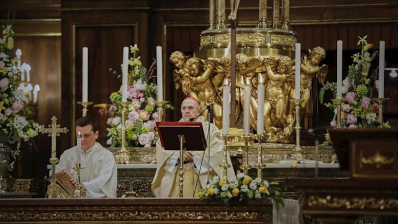 ep la solemne eucaristia en la colegiata de san isidro en honor al patron de madrid es oficiada por ep la solemne eucaristia en la colegiata de san isidro en honor al patron de madrid es oficiada por