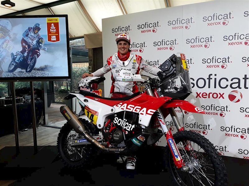 ep laia sanz presenta su nuevo asalto al dakar