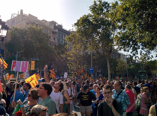Manifestación contra el terrorismo en Barcelona | EUROPA PRESS ep manifestacionterrorismobarcelona