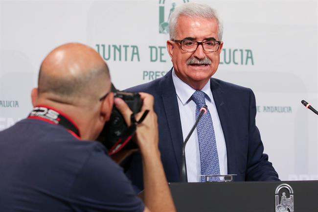 Manuel Jiménez Barrios, hoy ante los medios | EUROPA PRESS ep manuel jimenez barrios hoylos medios
