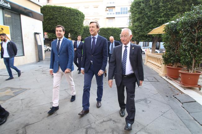 Moreno, Hernando y Amat acuden a los Desayunos de Europa Press Andalucía | EUROPA PRESS ep moreno hernandoamat acudenlos desayunoseuropa press andalucia