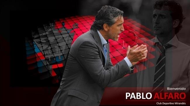 Pablo Alfaro, nuevo entrenador del Mirandés | CD MIRANDÉS ep pablo alfaro nuevo entrenadormirandes