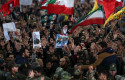 ep participantes en el funeral en teheran del general qasem soleimani jefe de la fuerza quds de la