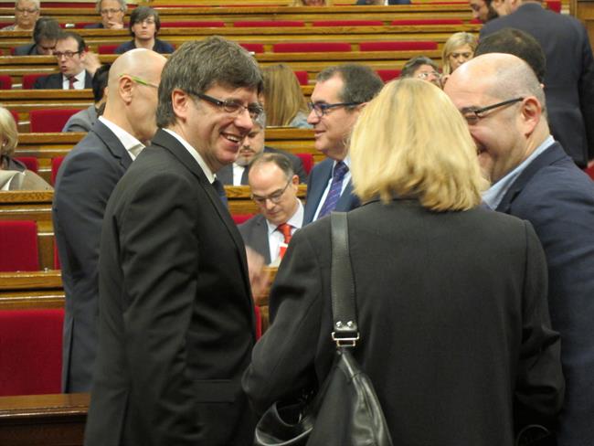 ep presidente carles puigdemontplenoparlament