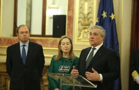 ep presidenteparlamento europeo antonio tajani visitacongreso