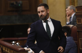 ep presidentevox santiago abascal antessu intervencioncongresolos diputados previala segunda votacionla investiduracandidato socialistala presidenciagobierno