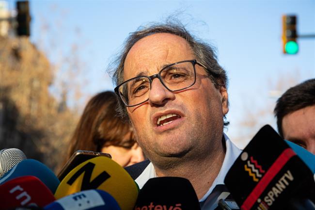 Quim Torra, pte.De la Generalitat | EUROPA PRESS ep quim torra ptedegeneralitat 20190216175603
