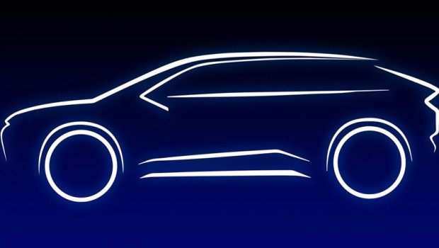 ep silueta del nuevo modelo electrico de toyota