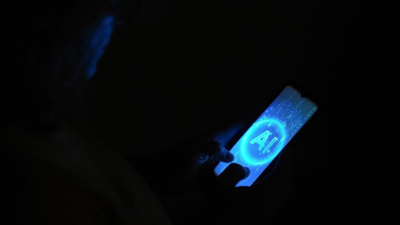 ep un movil con las siglas ai de artificial intelligence inteligencia artificial a 24 de octubre de