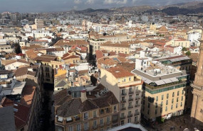 ep vista aerea de malaga desde el distrito centro