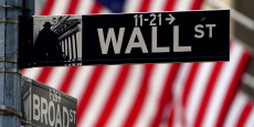 wall street finit dans le rouge les resultats et la fed inquietent 