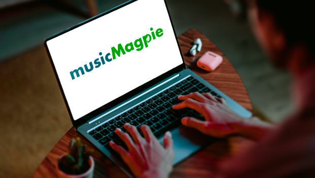 dl musicmagpie musique pie vente d'occasion en ligne achat électronique albums de musique logo