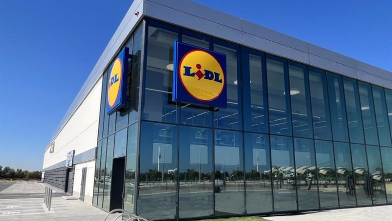 Archivo - Apertura de la primera tienda de Lidl en La Rinconada. | LIDL - Archivo ep archivo apertura de la primera tienda de lidl en la rinconada