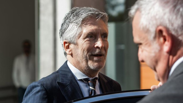 ep archivo   el ministro del interior fernando grande marlaska durante la puesta en funcionamiento