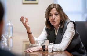 ep archivo   la presidenta de unespa mirenchu del valle schaan a 2 de febrero de 2024 en madrid