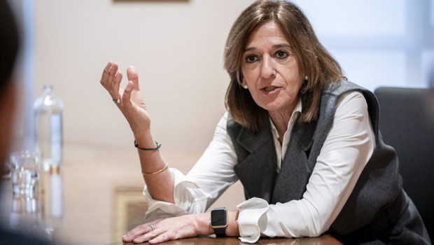 ep archivo   la presidenta de unespa mirenchu del valle schaan a 2 de febrero de 2024 en madrid