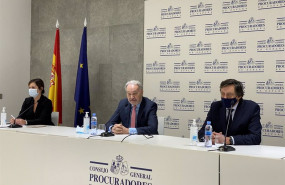 ep archivo   rueda de prensa del colegio de procuradores