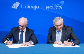 ep el convenio firmado por el ceo de unicaja isidro rubiales y el director general de funcas carlos ep el convenio firmado por el ceo de unicaja isidro rubiales y el director general de funcas carlos