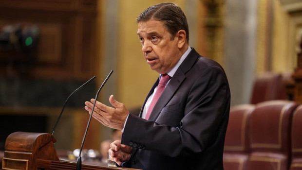 ep el ministro de agricultura luis planas interviene durante una sesion plenaria en el congreso de