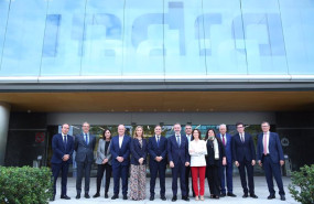 ep el nuevo consejo de administracion de indra posa tras la junta de accionistas en la que han sido ep el nuevo consejo de administracion de indra posa tras la junta de accionistas en la que han sido