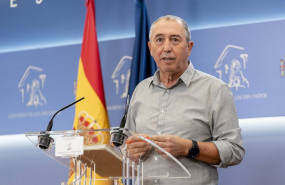 ep el portavoz de compromis en el congreso joan baldovi interviene en una rueda de prensa en el