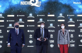 ep el presidente de la comunidad fernando lopez miras recoge el premio q de calidad turistica 2022