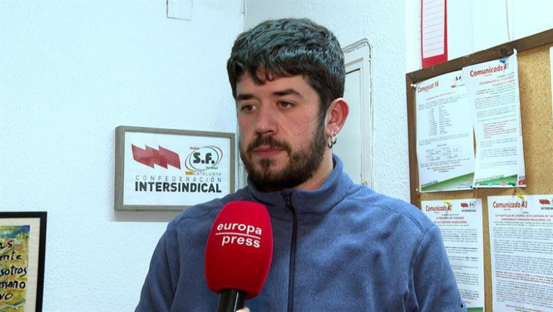 El responsable de comunicación del Sindicato Ferroviario, Joan Rodríguez | EUROPA PRESS ep el responsable de comunicacion del sindicato ferroviario joan rodriguez
