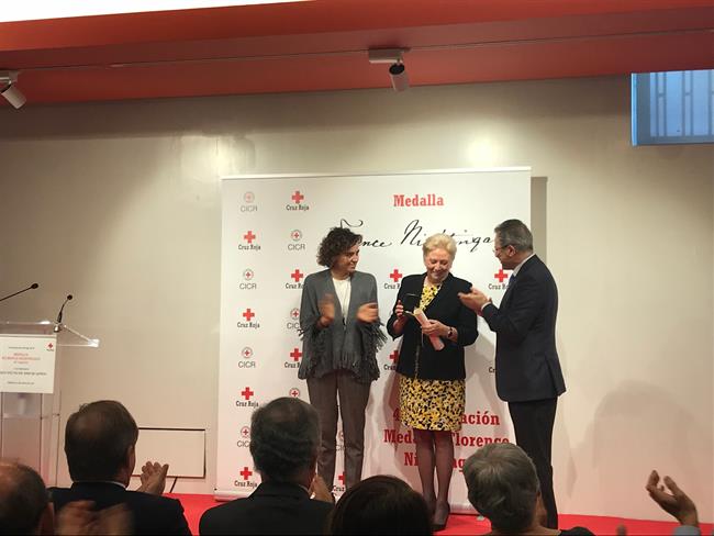 Entrega medalla cruz roja internacional | EUROPA PRESS ep entrega medalla cruz roja internacional