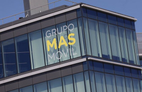 ep fachada de la sede de grupo masmovil ubicada en madrid espana