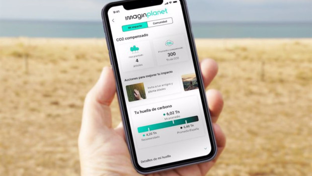 ep herramienta de la app de imagin para calcular la huella de carbono