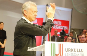 ep inigo urkullu interviene en el acto de presentacion de candidaturas a las elecciones del 5 d