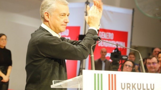 ep inigo urkullu interviene en el acto de presentacion de candidaturas a las elecciones del 5 d
