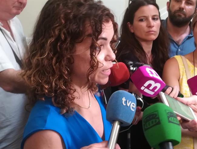La delegada del Gobierno, Rosario Sánchez, atiende a los medios | EUROPA PRESS ep la delegadagobierno rosario sanchez atiendelos medios