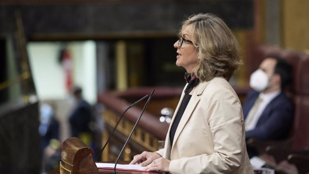 ep la diputada del psoe merce perea interviene en un pleno en el congreso