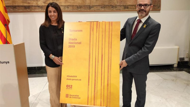 ep la portavoz del govern meritxell budo y el vicepresidente primero del parlament josep costa
