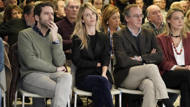 ep la portavoz del pp en el congreso cayetana alvarez de toledo y el presidente del pp vasco alfonso