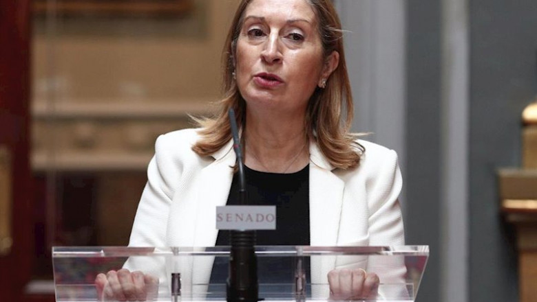 ep la vicepresidenta primera del congreso de los diputados ana pastor en rueda de prensa para