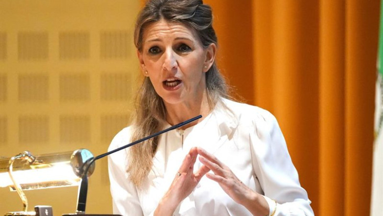 ep la vicepresidente segunda del gobierno y ministra de trabajo y economia social yolanda diaz ep la vicepresidente segunda del gobierno y ministra de trabajo y economia social yolanda diaz
