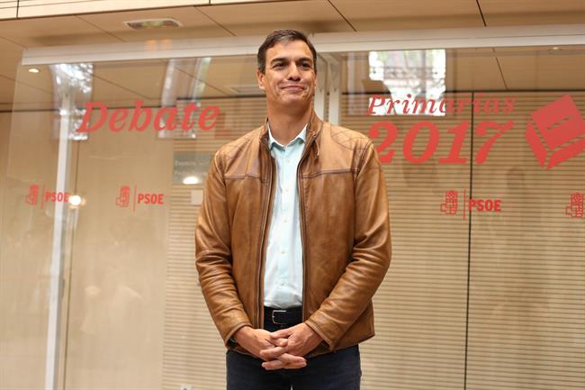 Pedro Sánchez a su llegada al debate del PSOE en Ferraz | EUROPA PRESS ep pedro sanchezsu llegadadebatepsoeferraz
