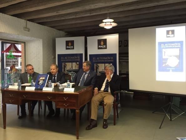 Presentación del libro 'El automóvil en la historia de España' | RACE ep presentacionlibro automovilla historiaespana