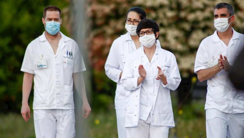 ep profesionales sanitarios protegidos frente al coronavirus ep profesionales sanitarios protegidos frente al coronavirus