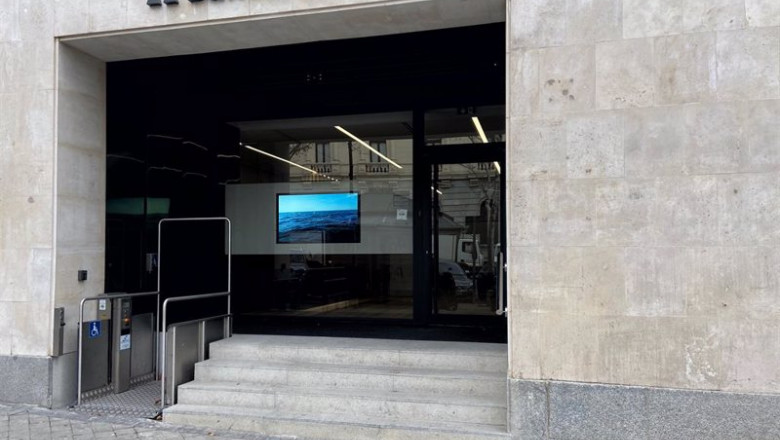 ep puerta principal de un local de banca march en madrid espana a 13 de febrero de 2020 ep puerta principal de un local de banca march en madrid espana a 13 de febrero de 2020