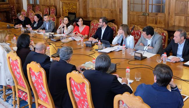 Reunión de la Comisión de Turismo de la FEMP en el Palacio de la Magdalena | AYUNTAMIENTO SANTANDER ep reunionla comisionturismola femppalaciola magdalena