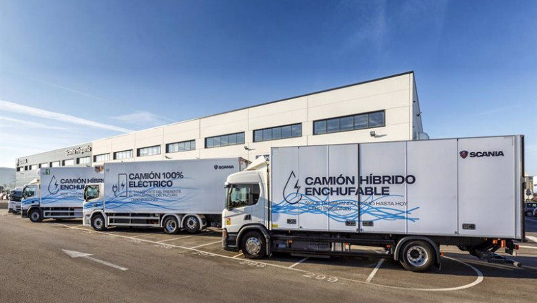ep scania presenta sus soluciones electricas para la movilidad sostenible