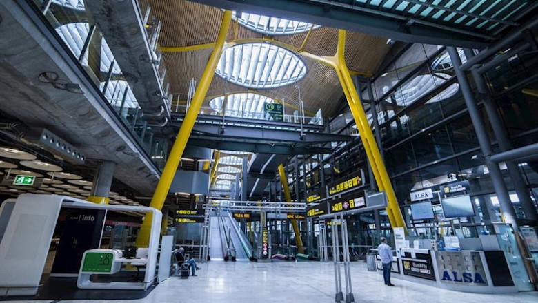 Terminal 4 del Aeropuerto de Madrid-Barajas Adolfo Suárez. | Joaquin Corchero - Europa Press ep terminal 4 del aeropuerto de madrid-barajas adolfo suarez