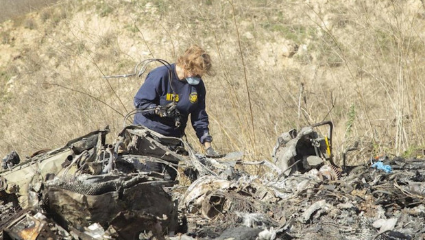 ep un agente investiga el accidente en el que fallecio kobe bryant